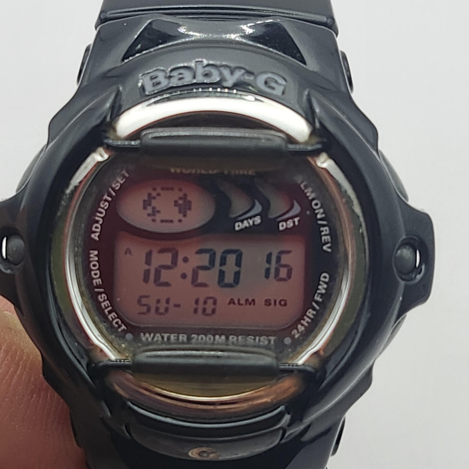 Casio Lws-1000h Digital Watch Womens Alarm Chronograph 10bar Water Resistant